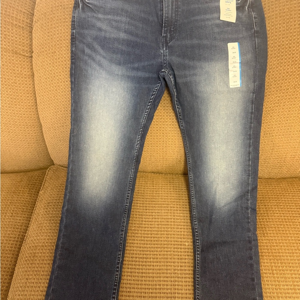Denizen from Levi's Dark Blue Skinny Jeans Men 36X30